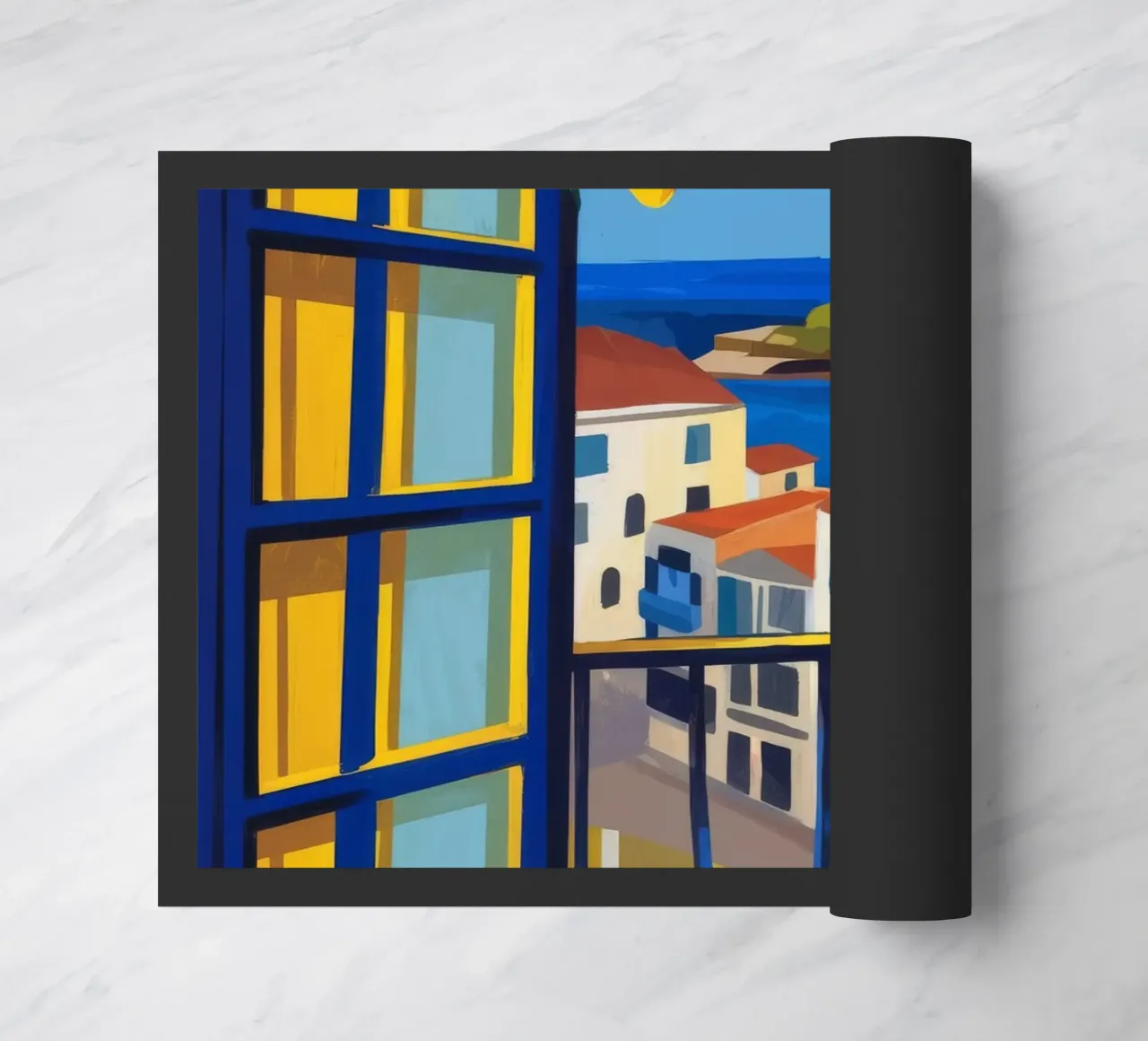 Balcone al tramonto zerbino da Artie Shifa