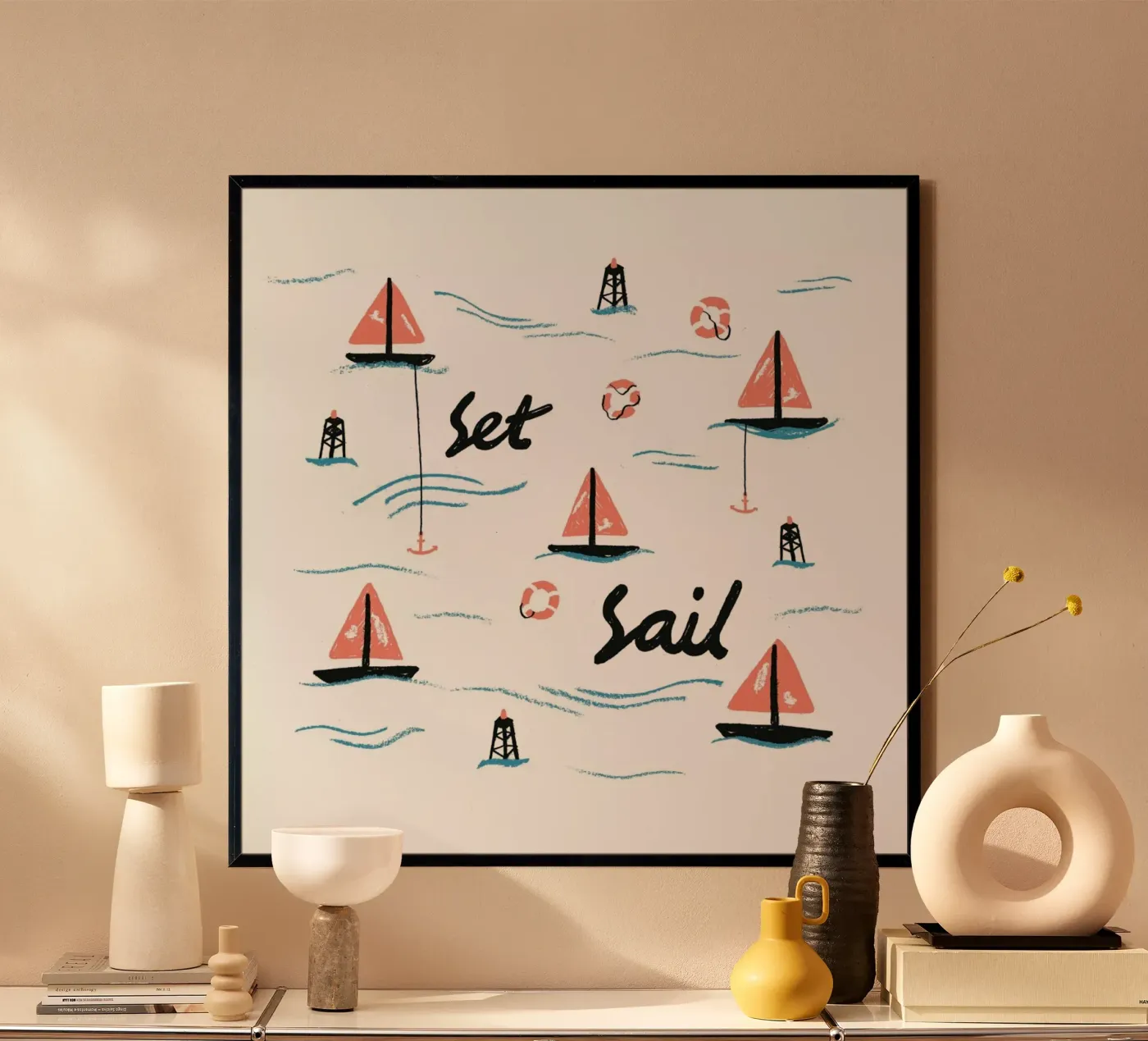 Set Sail Poster von Alex Foster