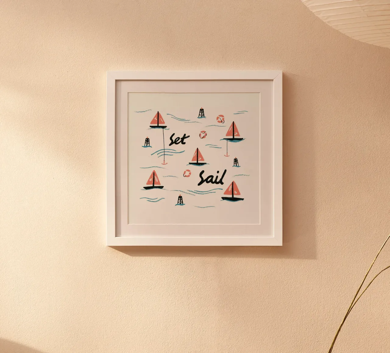 Salpare poster con telaio in legno da Alex Foster