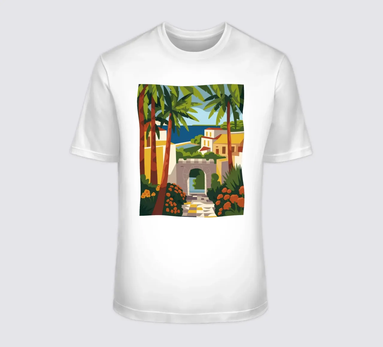 Arco tropicale t-shirt da Artie Shifa