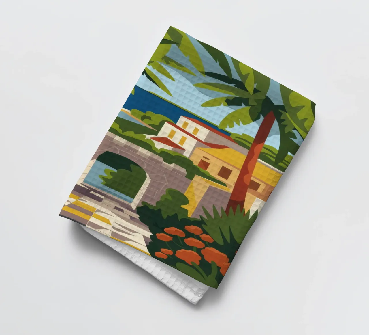 Arco tropicale canovaccio da cucina da Artie Shifa