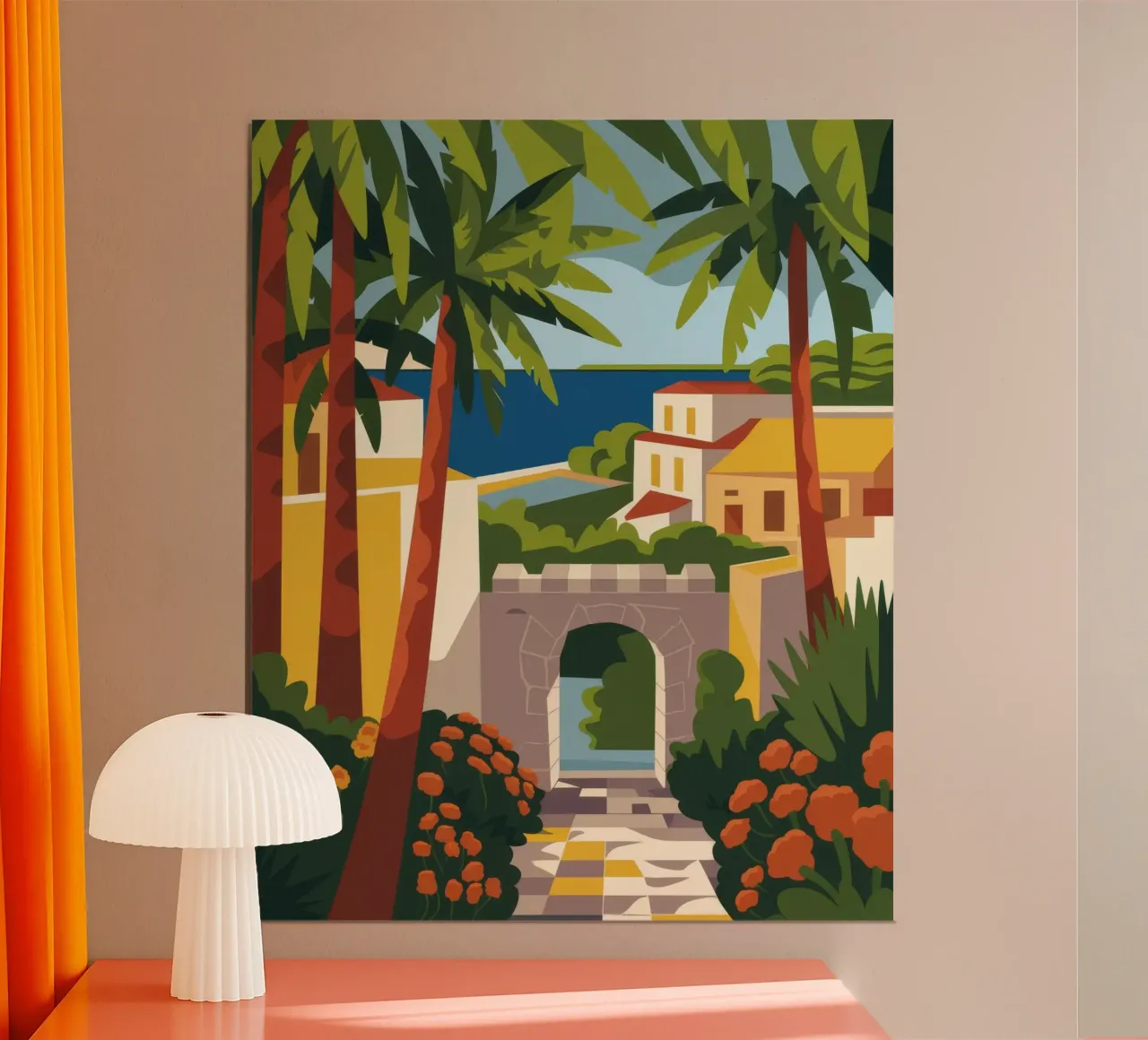 Arco tropicale carta hahnemühle da Artie Shifa