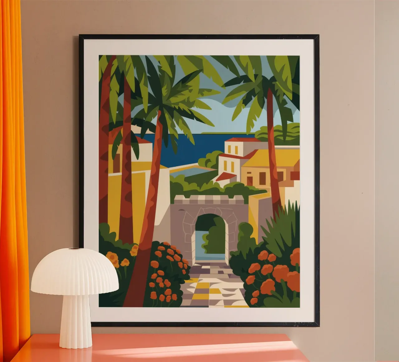 Arco tropicale carta hahnemühle da Artie Shifa