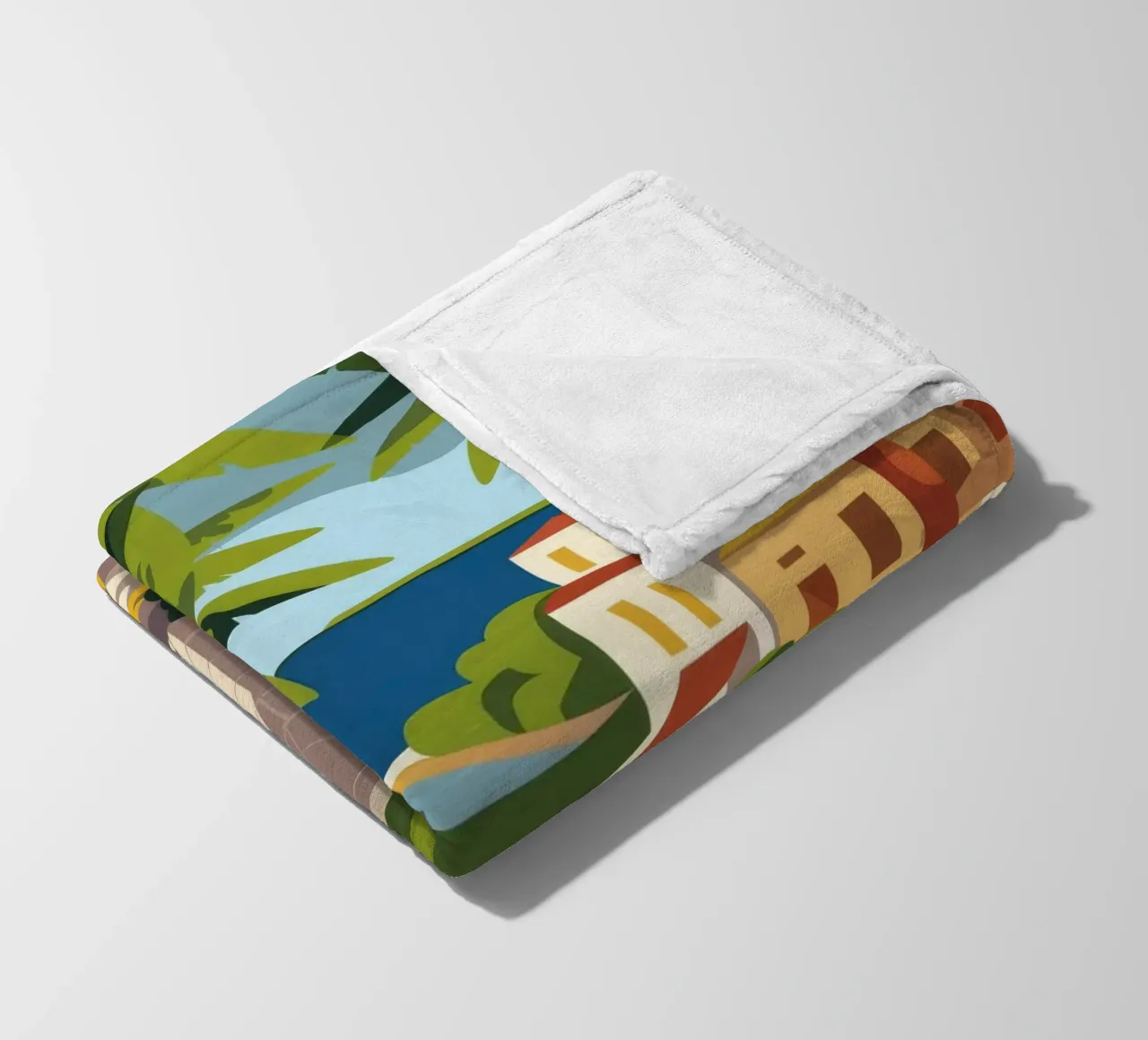Arco tropicale coperta in pile da Artie Shifa