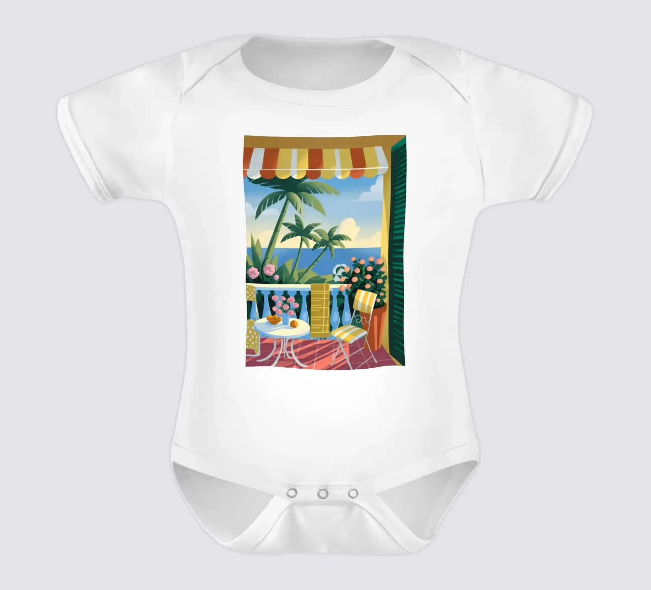 Petit déjeuner tropical body bébé de Artie Shifa