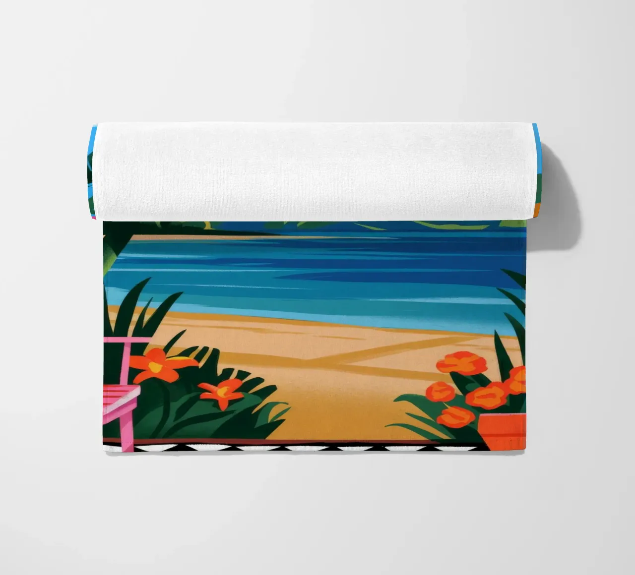 Fuga tropicale telo mare da Artie Shifa