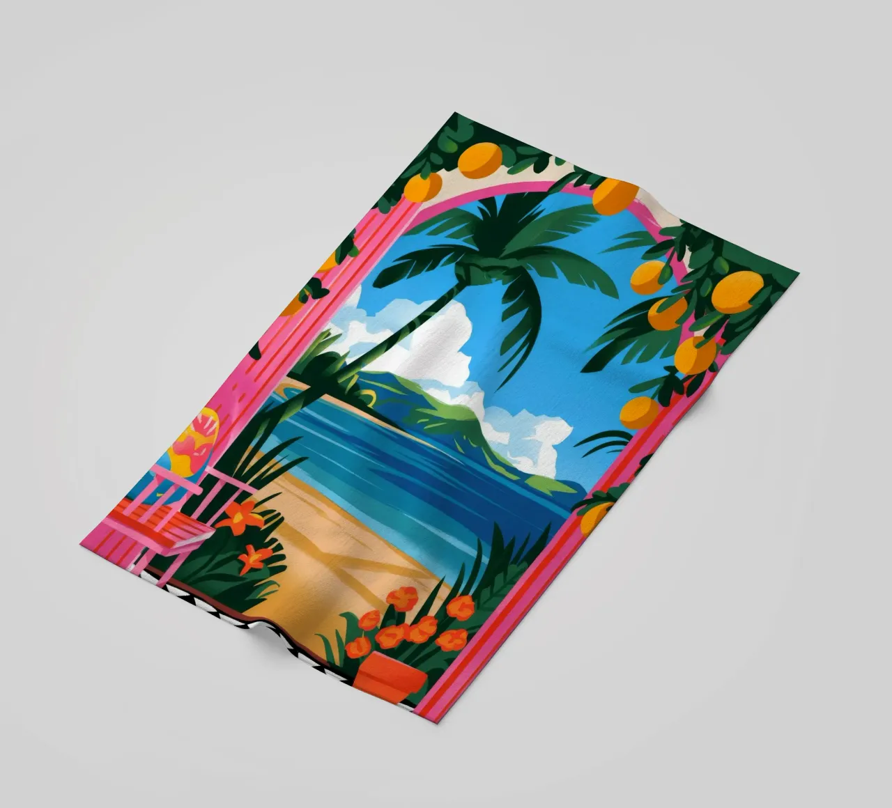 Fuga tropicale telo mare da Artie Shifa