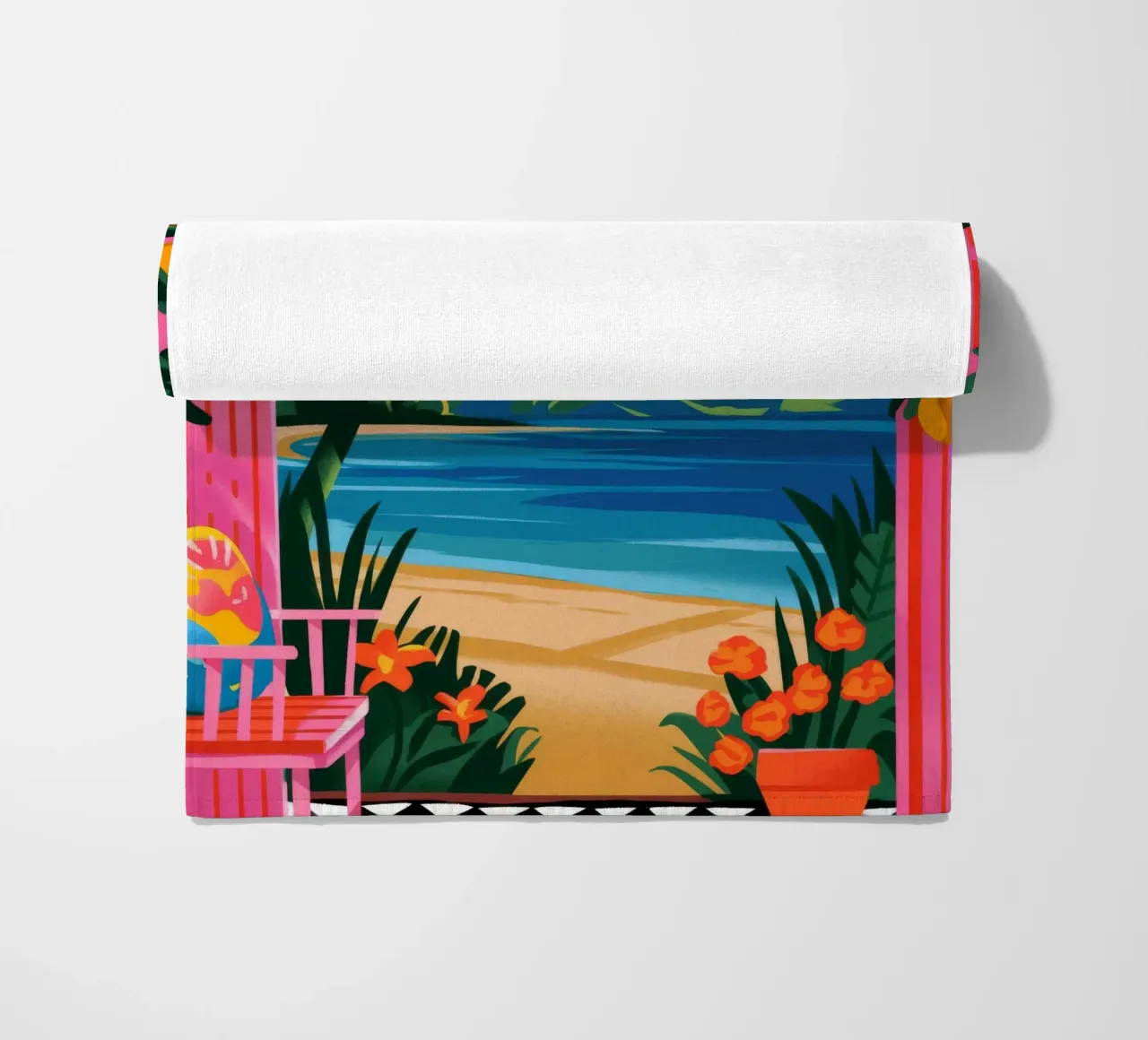 Fuga tropicale telo mare da Artie Shifa