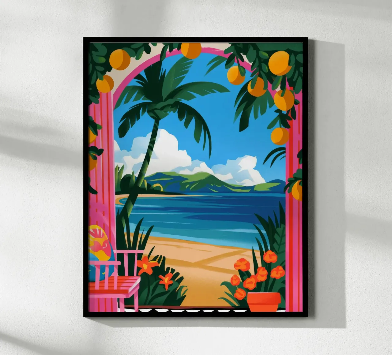 Fuga tropicale carta hahnemühle da Artie Shifa