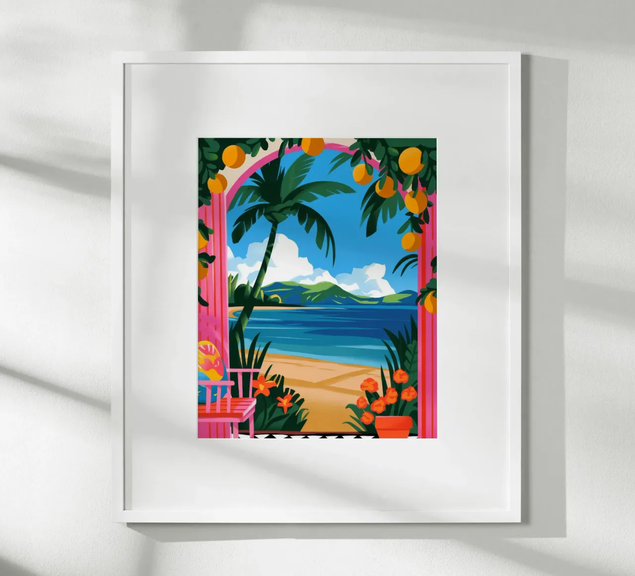 Fuga tropicale carta hahnemühle da Artie Shifa