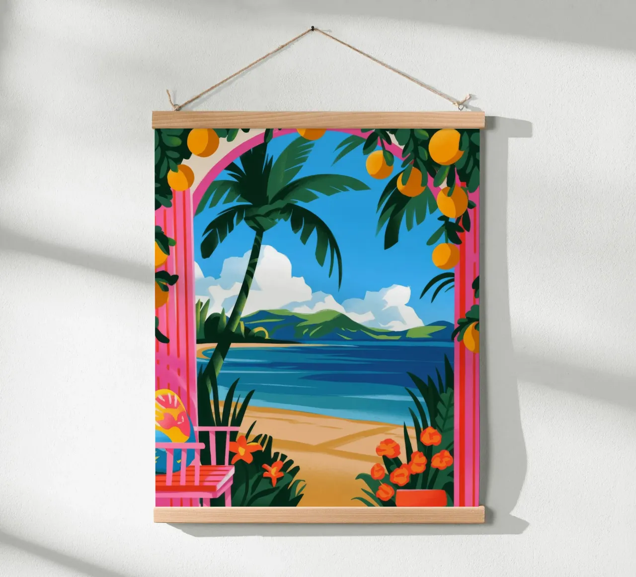 Fuga tropicale carta hahnemühle da Artie Shifa