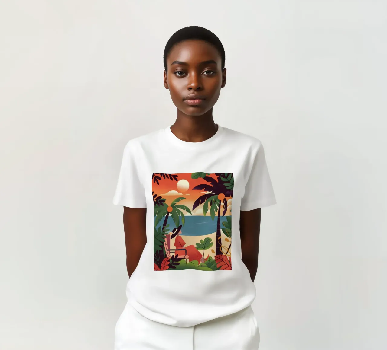 Tropical Getaway T-Shirt von Artie Shifa
