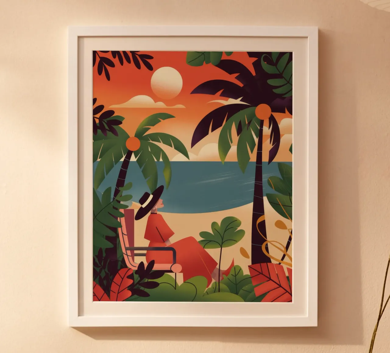 Tropical Getaway hahnemühle by Artie Shifa