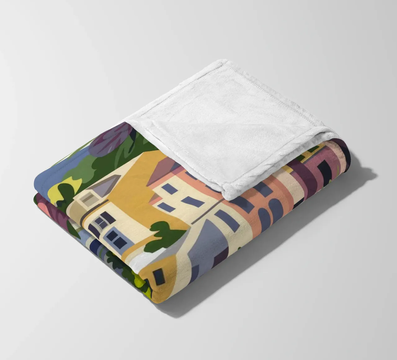 Città tropicale coperta in pile da Artie Shifa