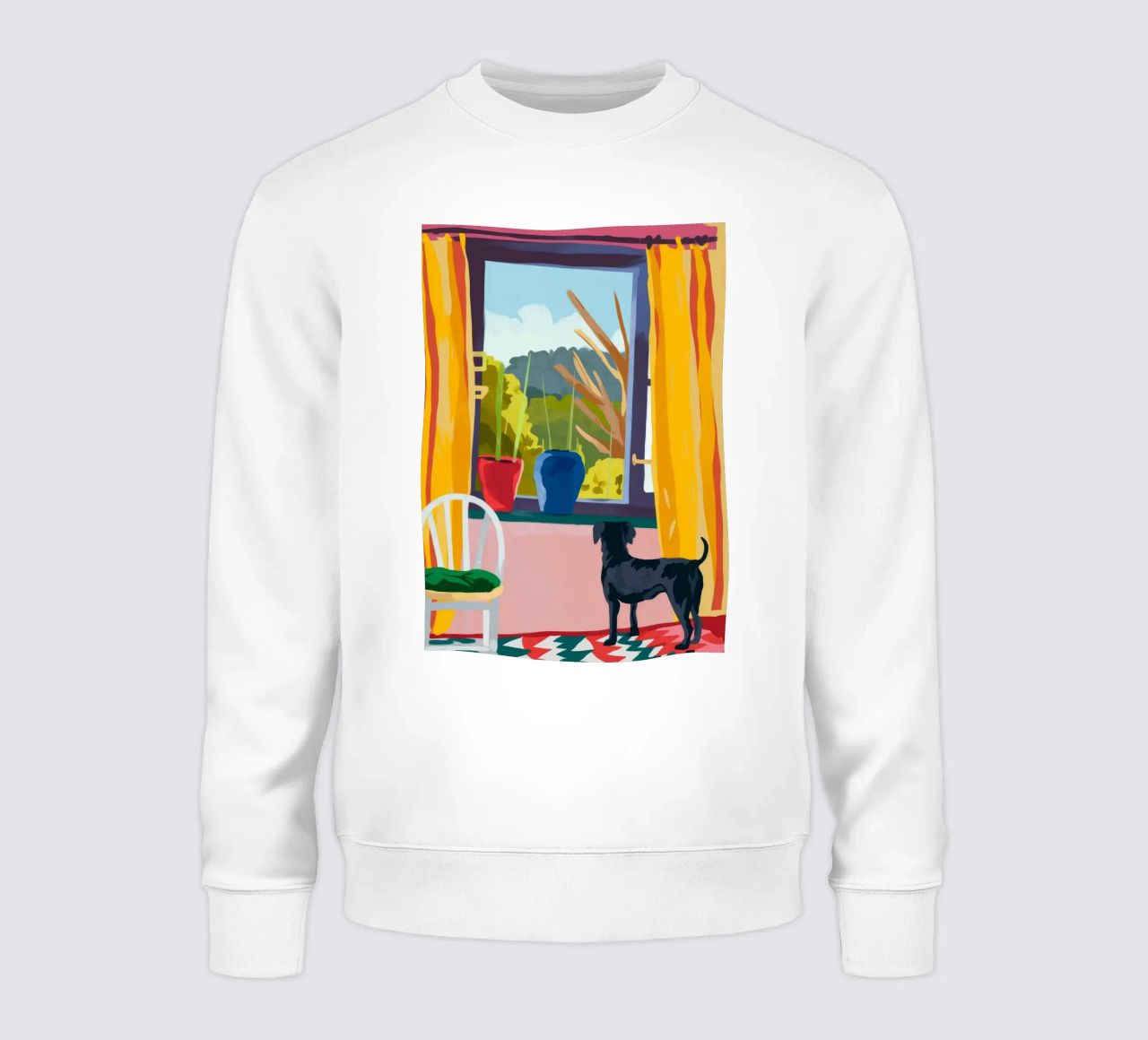 Vue de la fenêtre sweat de Artie Shifa