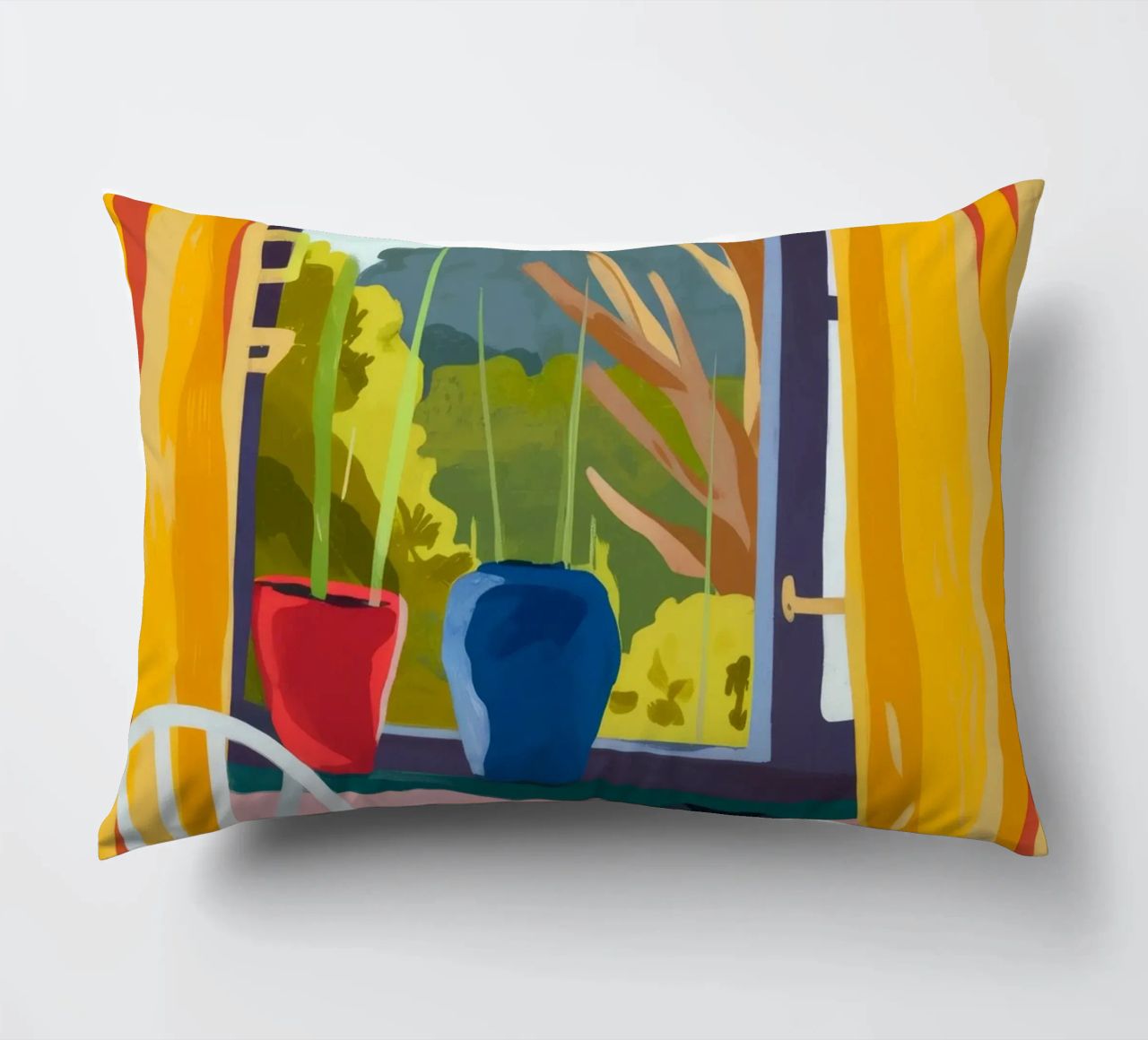 Vue de la fenêtre coussin de Artie Shifa