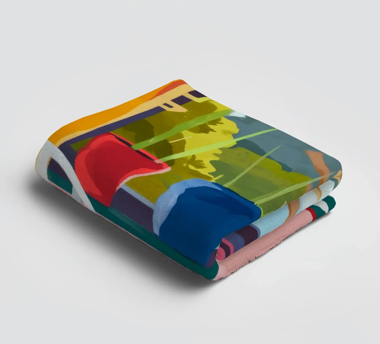Window View towel by Artie Shifa