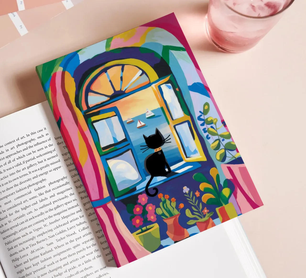 Window Whimsy notebook by Artie Shifa
