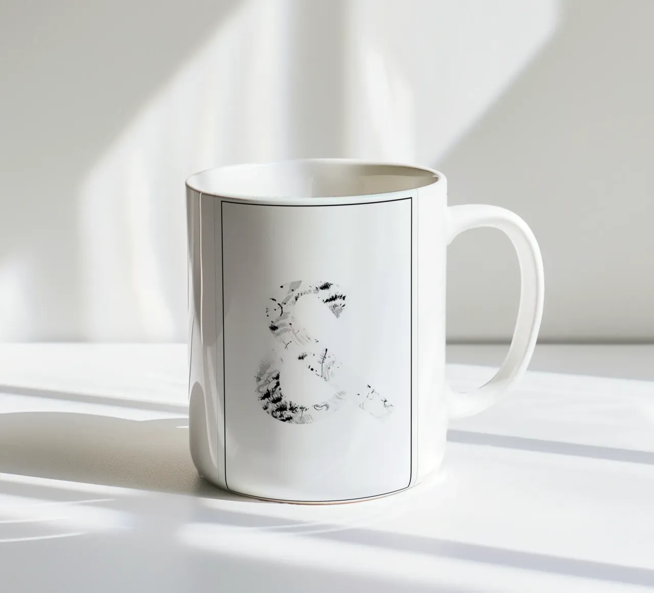Ampersand tazza in ceramica da petiteCAPS