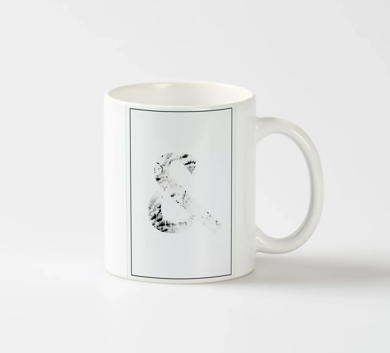 Ampersand tazza in ceramica da petiteCAPS