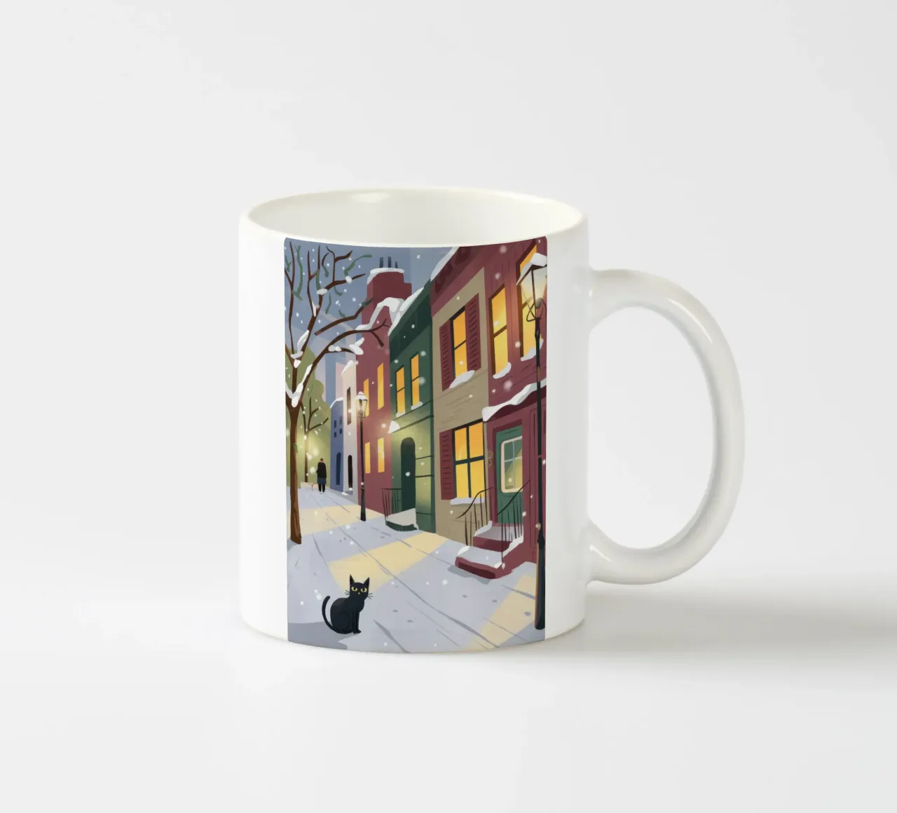 Escursioni invernali tazza in ceramica da Artie Shifa