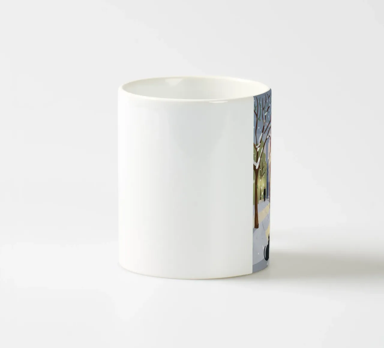 Escursioni invernali tazza in ceramica da Artie Shifa