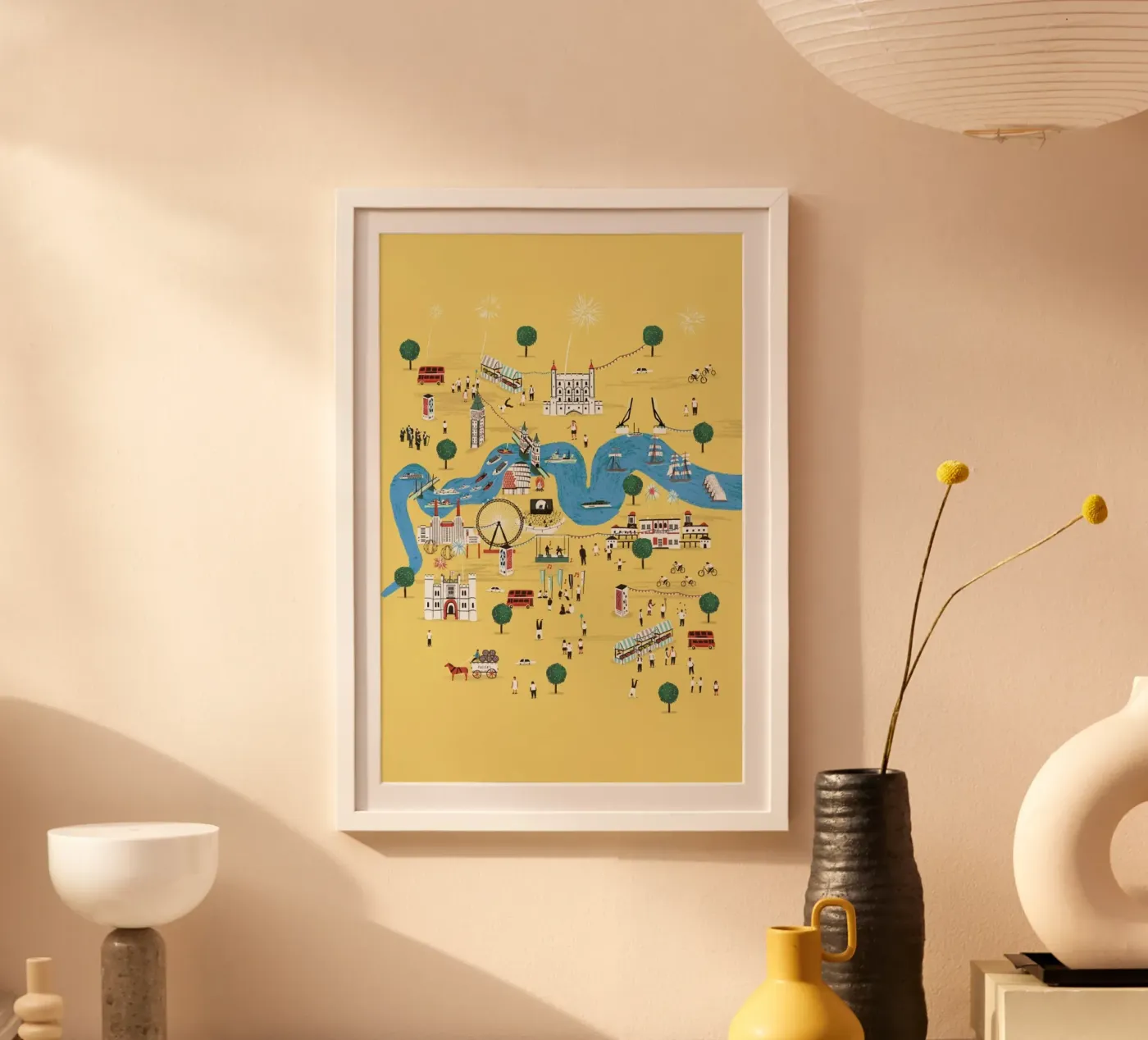 Totally Thames poster by Alex Foster
