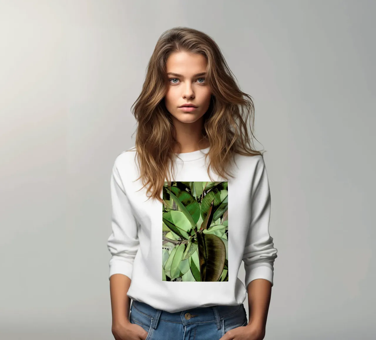 Ficus Elastica sweatshirt van Shot By Clint