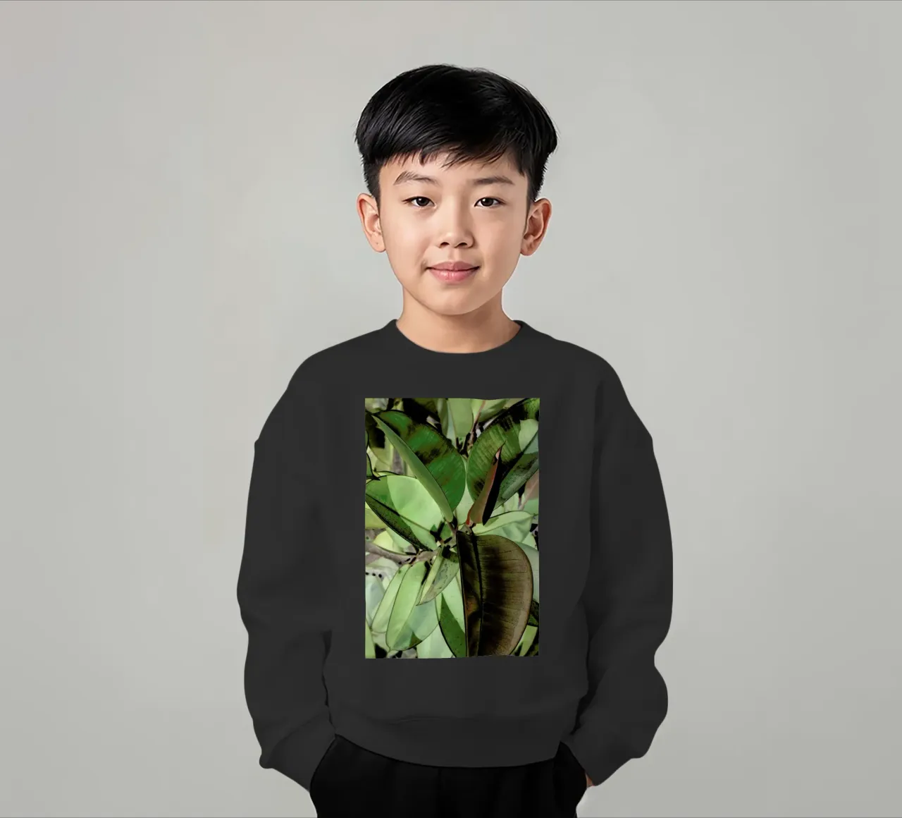 Ficus Elastica felpa bambino da Shot By Clint