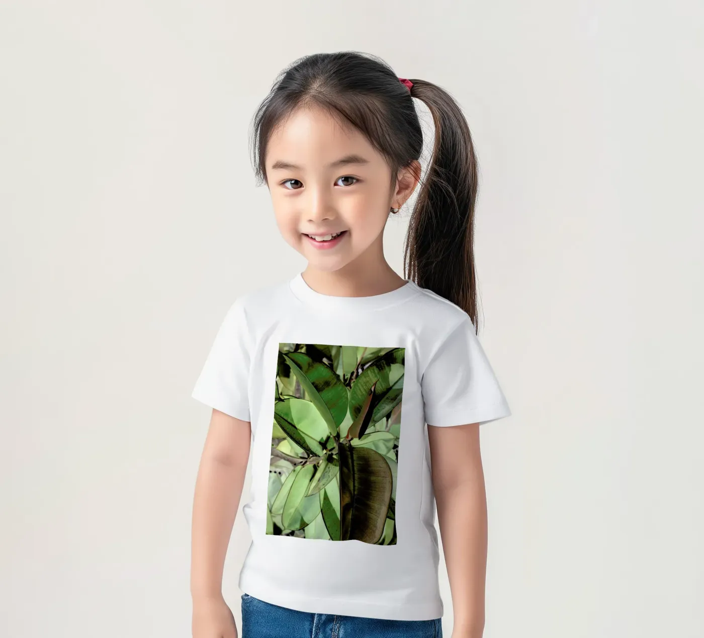 Ficus Elastica t-shirt bambini da Shot By Clint