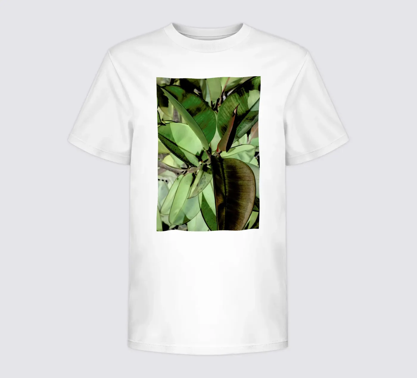 Ficus Elastica t-shirt bambini da Shot By Clint