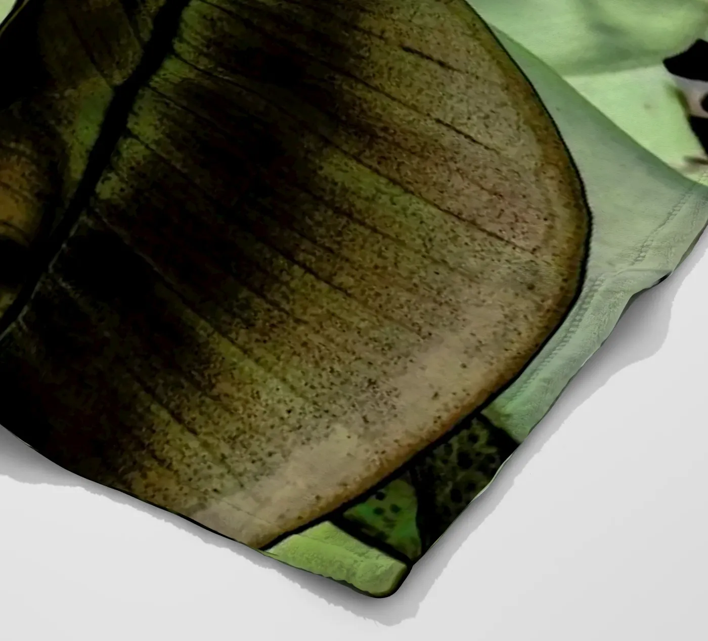 Ficus Elastica fleecedeken van Shot By Clint