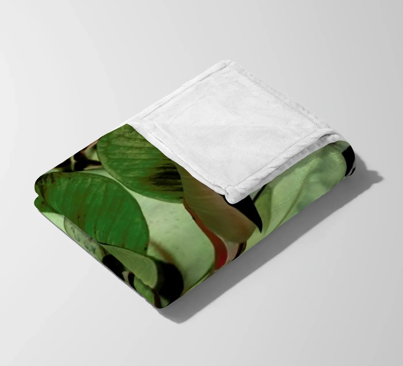 Ficus Elastica fleecedeken van Shot By Clint