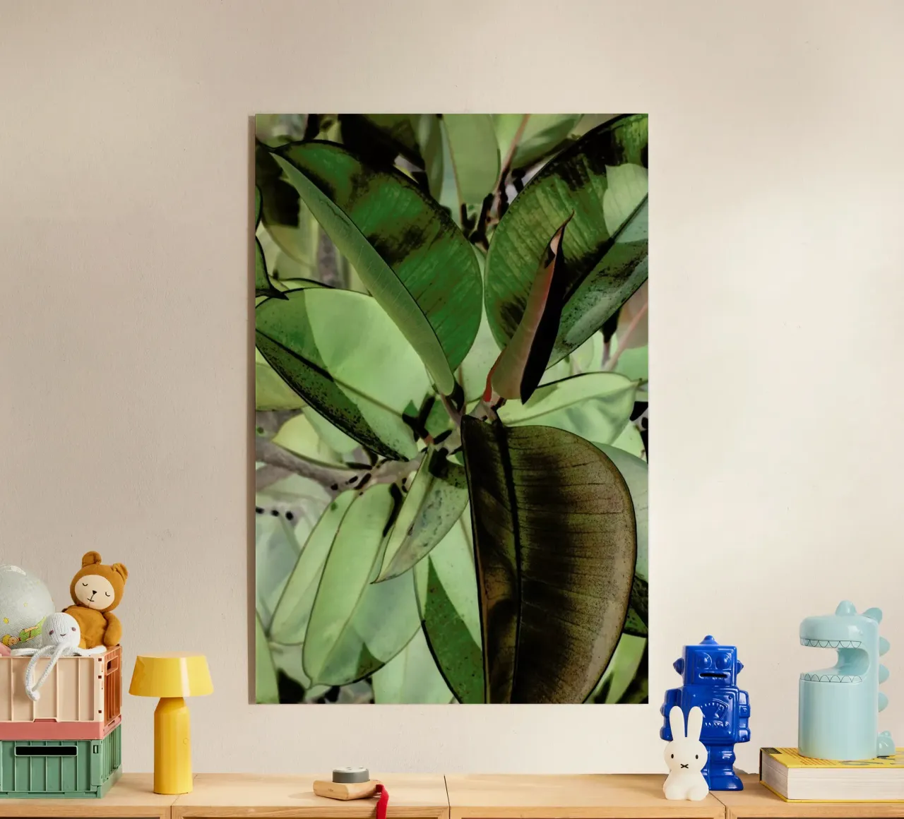 Ficus Elastica plexiglass da Shot By Clint