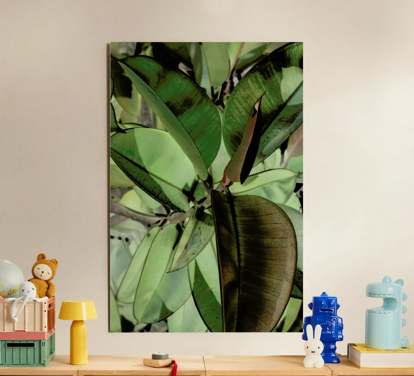 Ficus Elastica forex plate by Shot By Clint