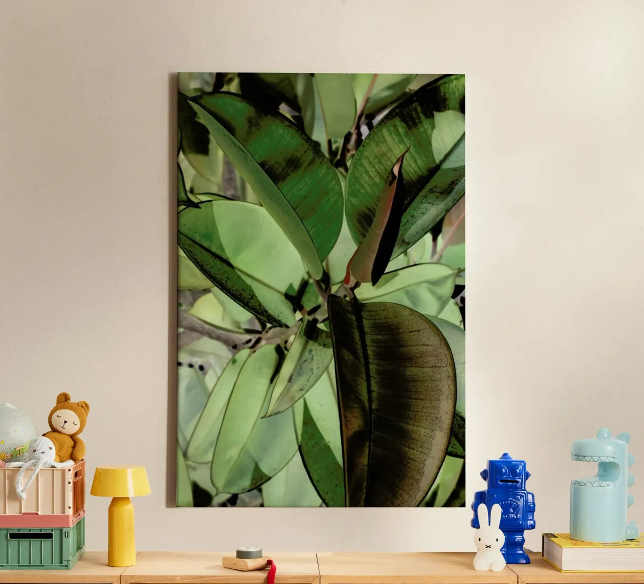 Ficus Elastica tela da Shot By Clint