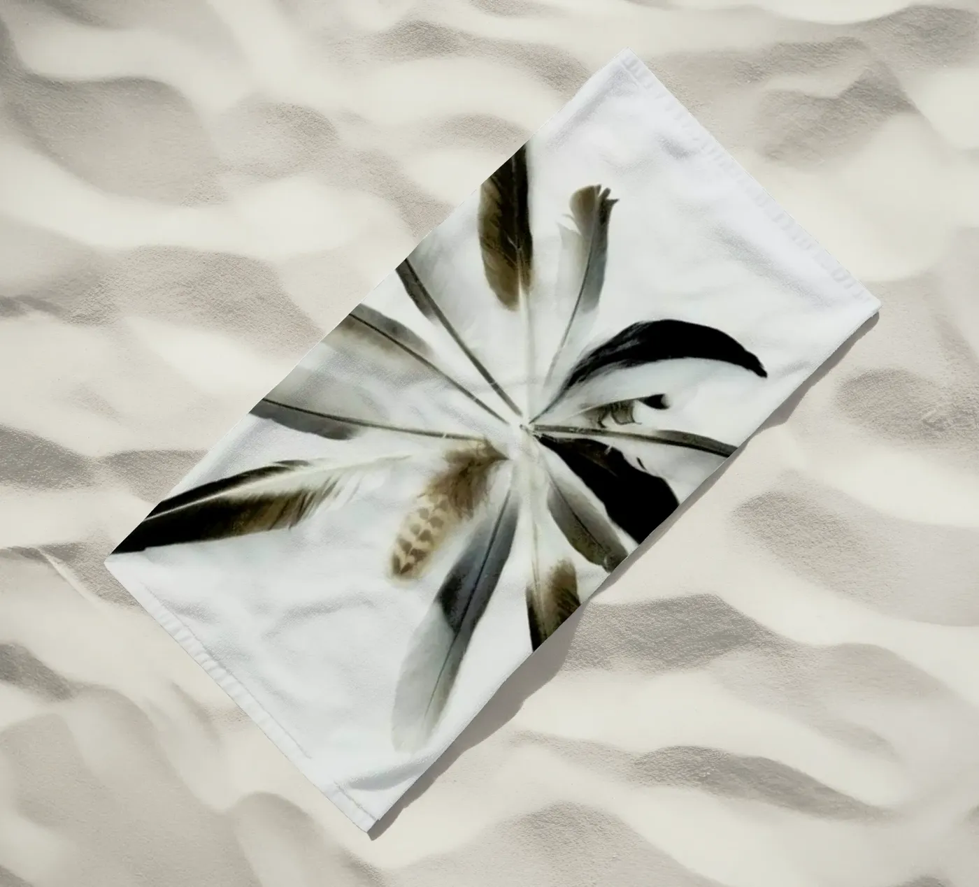 Feathers Circle telo mare da Miles of Light