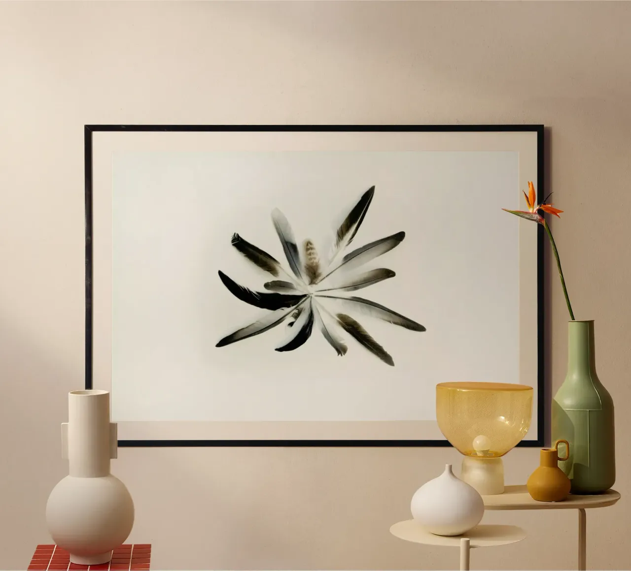 Feathers Circle poster da Miles of Light