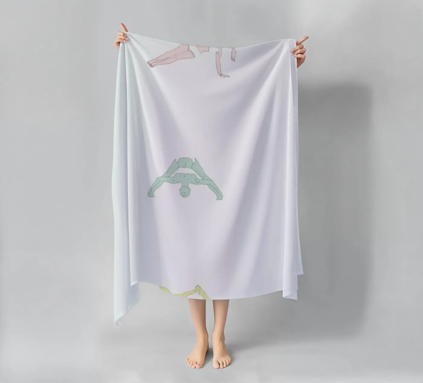 Yoga Practice 2 telo mare da Sandra De Leon