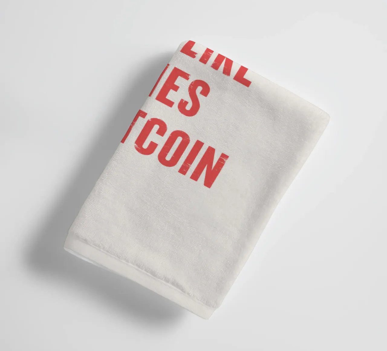 A las chicas no les gustan los chicos, a las chicas les gustan los memes y el bitcoin toalla de baño de Vintagrafica