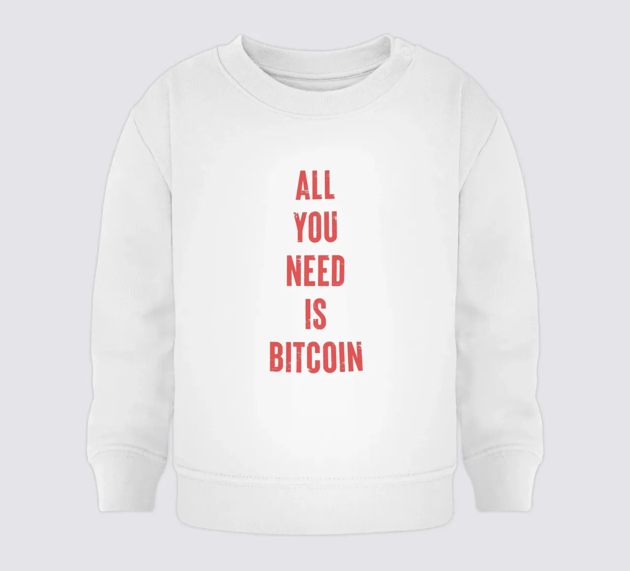 Tutto ciò che serve è Bitcoin felpa neonato da Vintagrafica