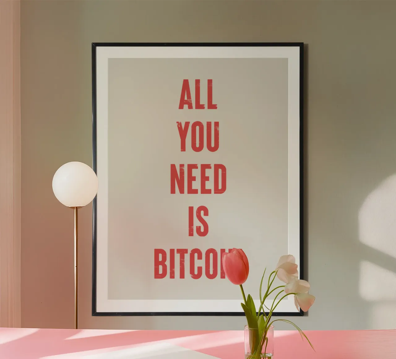 Tutto ciò che serve è Bitcoin carta hahnemühle da Vintagrafica