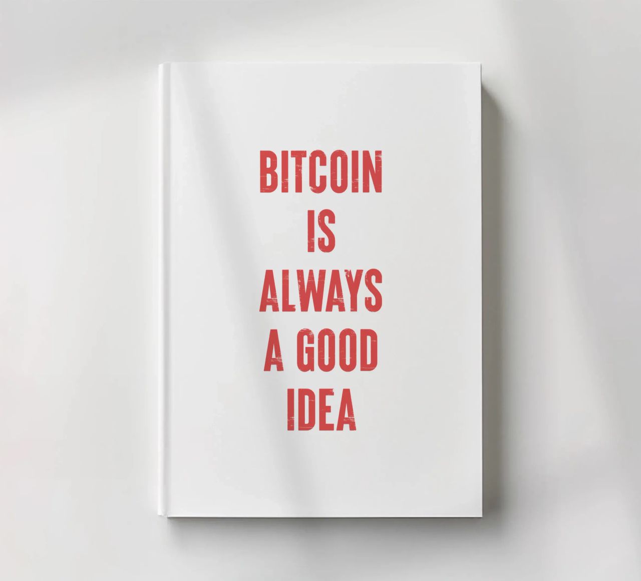 Bitcoin is always a good idea notebook by Vintagrafica