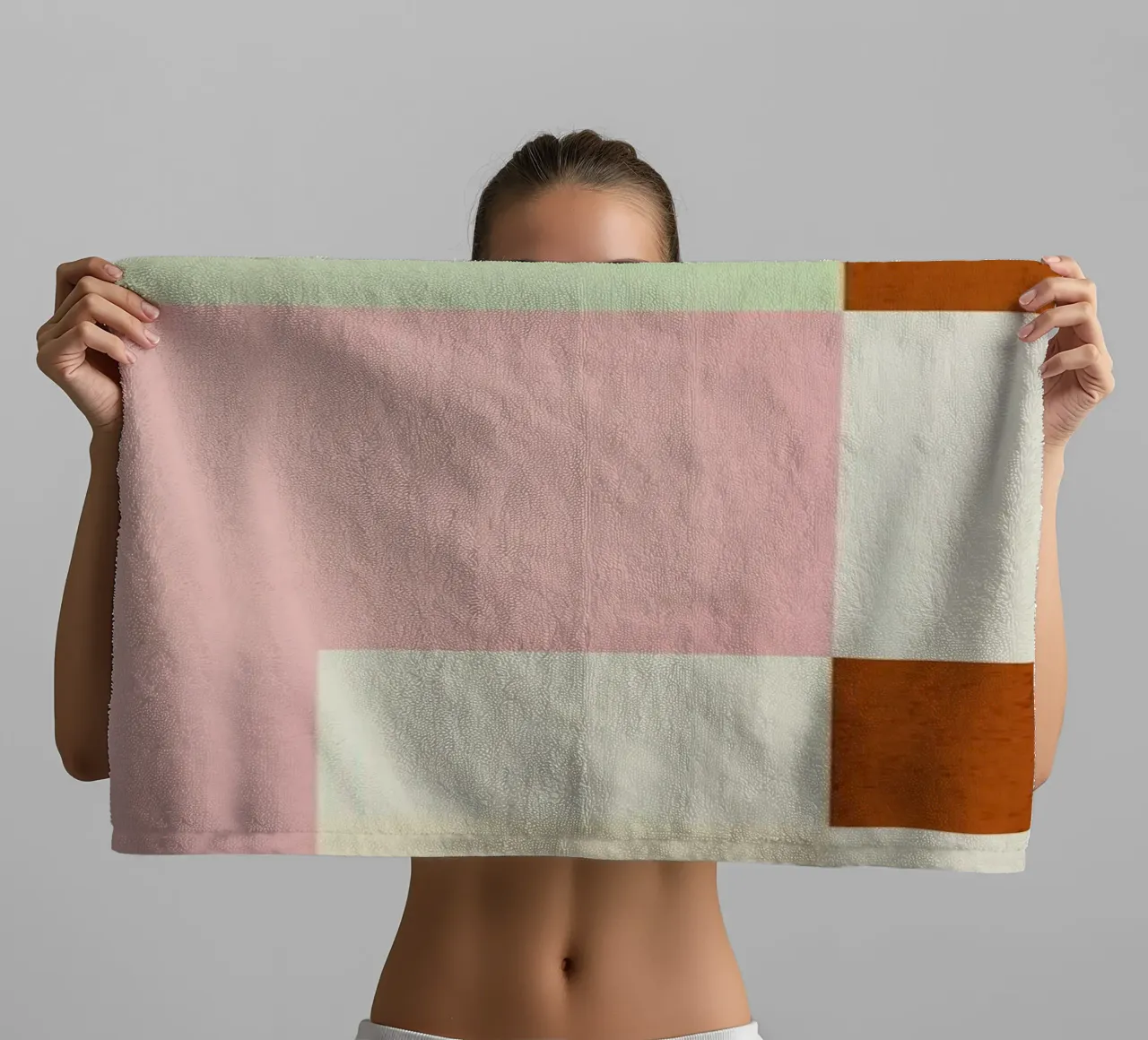 Pixelmania XV towel by Metron
