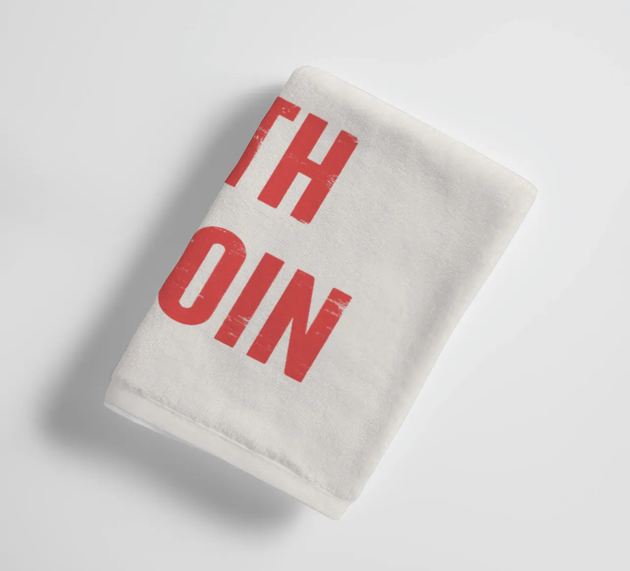 Live is better with Bitcoin towel by Vintagrafica