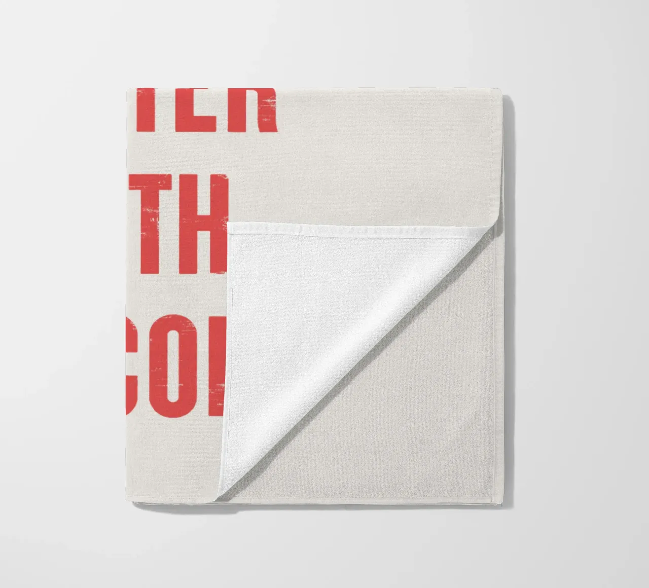 Vivere è meglio con Bitcoin telo mare da Vintagrafica