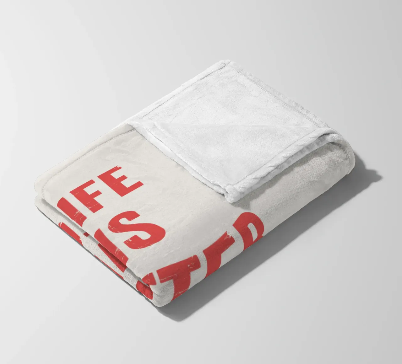 Vivere è meglio con Bitcoin coperta in pile da Vintagrafica