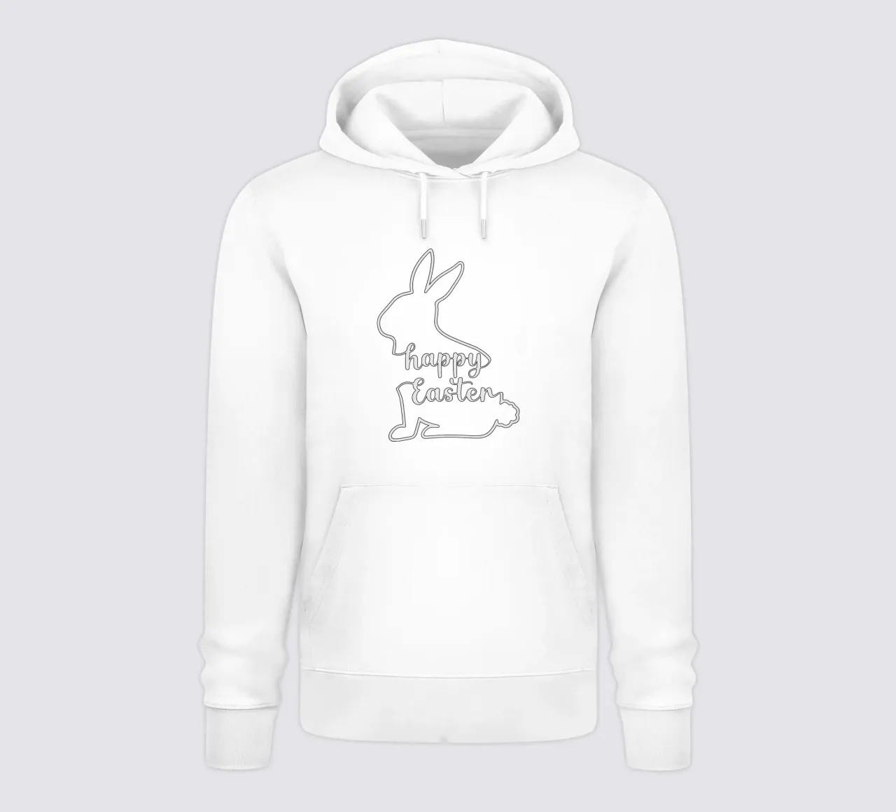 Buona Pasqua felpa con cappuccio da onefeelshop