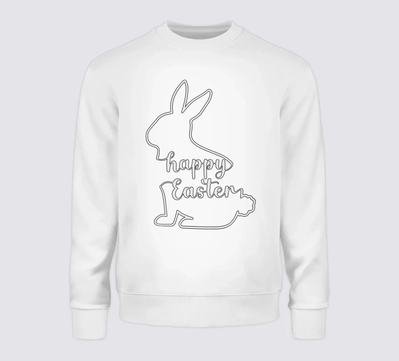 happy easter sweat de onefeelshop