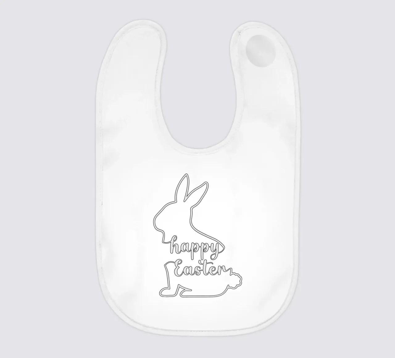 Buona Pasqua bavaglino da onefeelshop